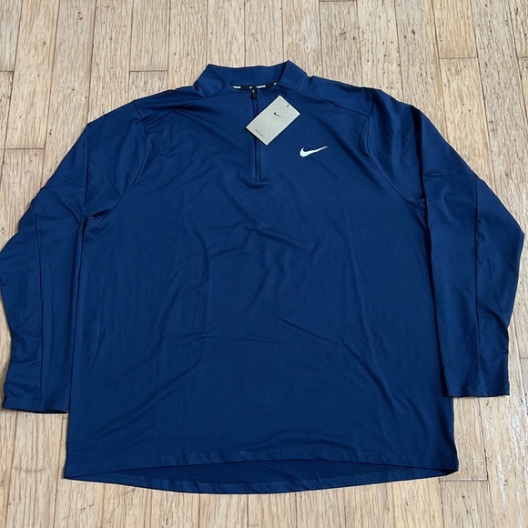 MENS NIKE DRI-FIT ELEMENT 1/2-ZIP TOP (STANDARD FIT)
Men's Running Top Navy - Picture 3 of 9